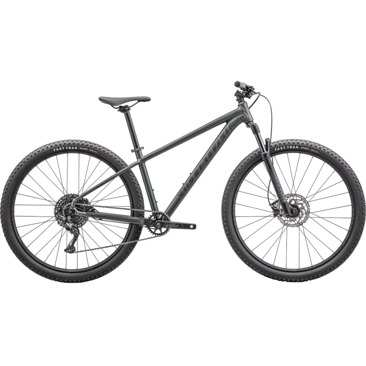 SPECIALIZED Rockhopper Comp Satin Metallic Oak Green/Smoke - Veľkosť: L, 29 | Farba: Zelená, Peprmintová, Pistáciová · záber 1