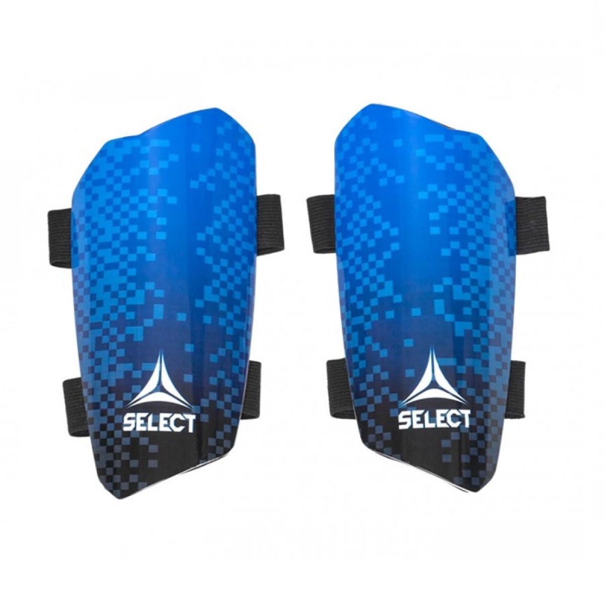 Futbalové chrániče SELECT Shin guards Standard modro-čierna - Hmotnosť: 0,3 kg · záber 1