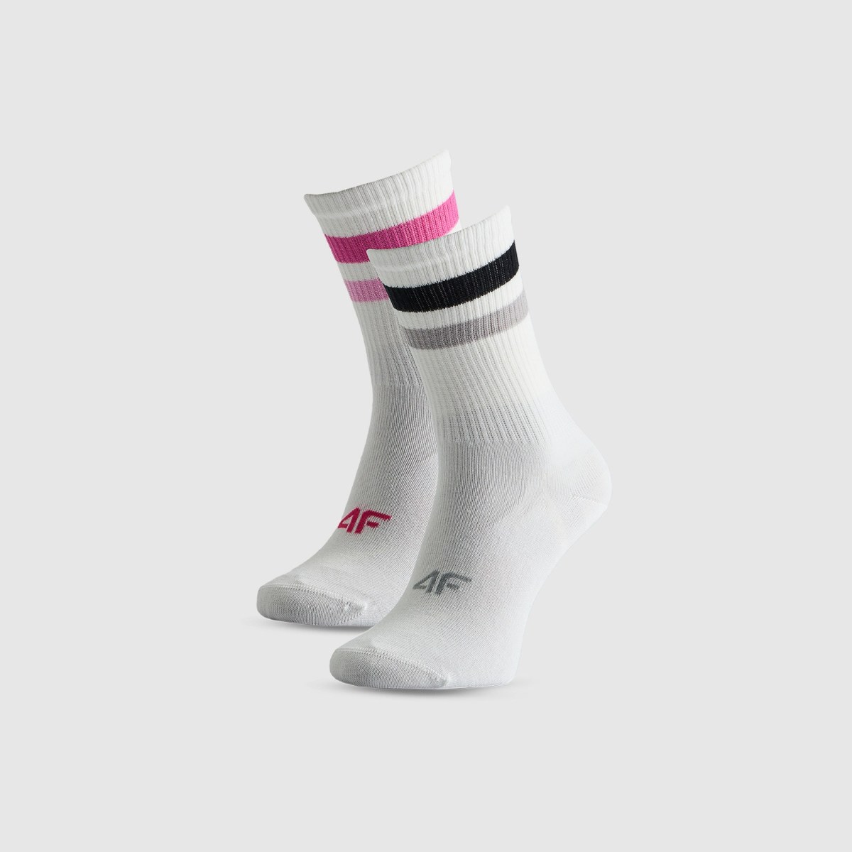 Dlhé ponožky (2-pack) dievčenské - multicolor · záber 2