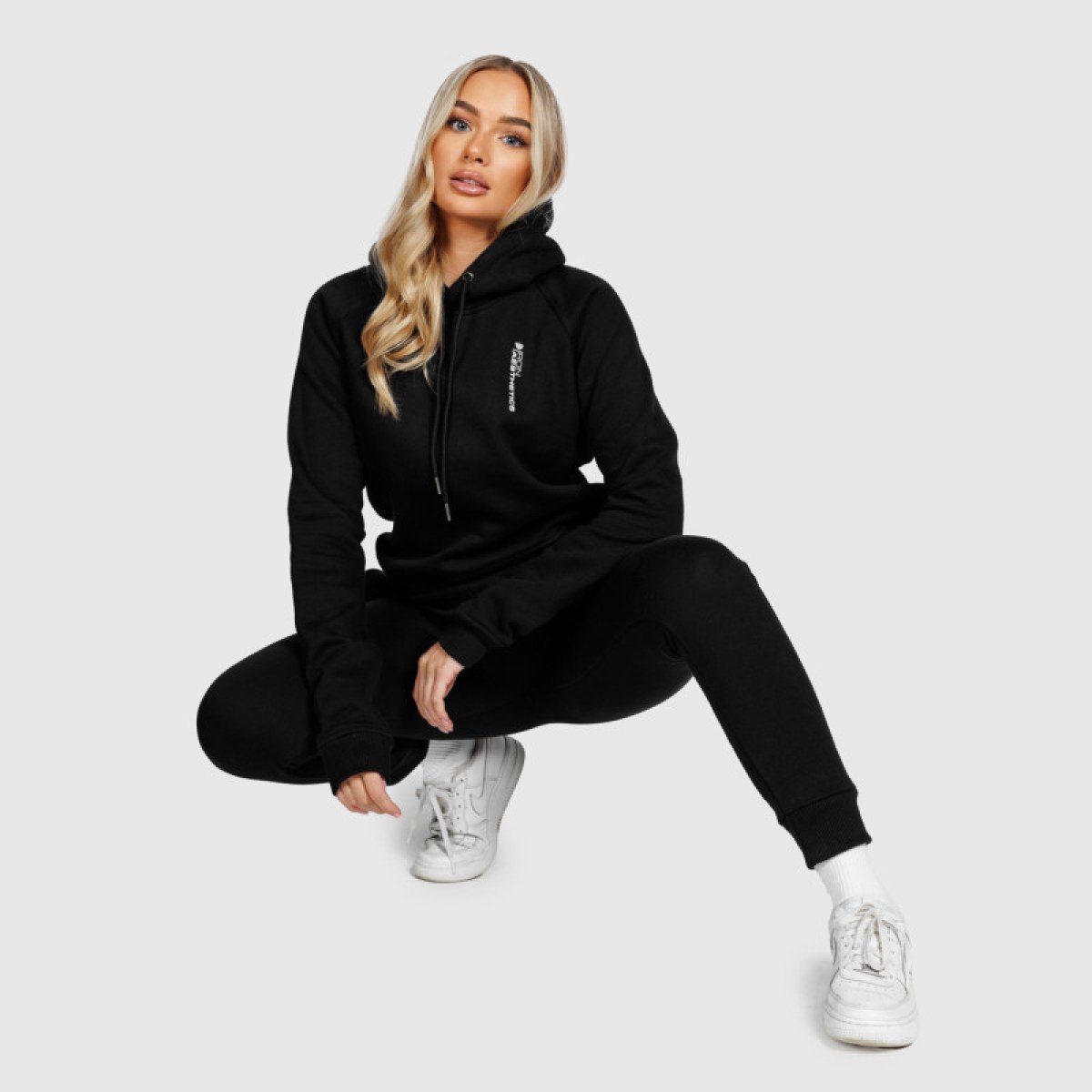 Dámska športová mikina Iron Aesthetics Comfy, čierna · záber 5