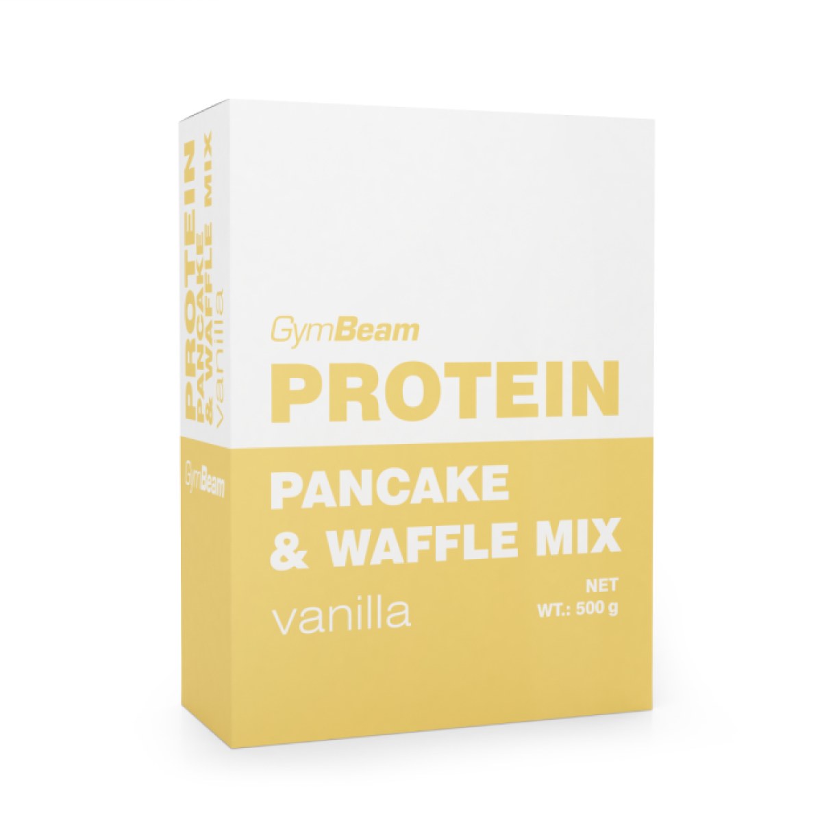 GymBeam Proteínové palacinky Pancake & Waffle Mix 500 g vanilka · záber 1