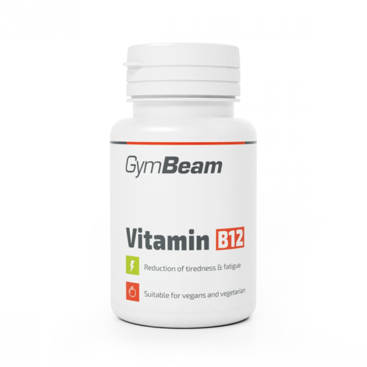 GymBeam Vitamín B12 (kobalamín) 90 tab. bez príchute · záber 1