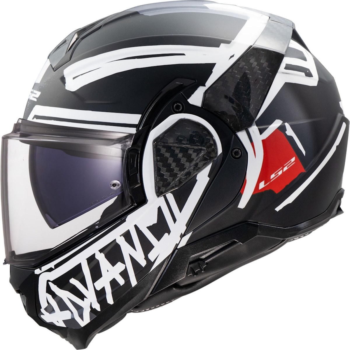 LS2 FF910 Advant II Tape Black XL (61-62) · záber 1