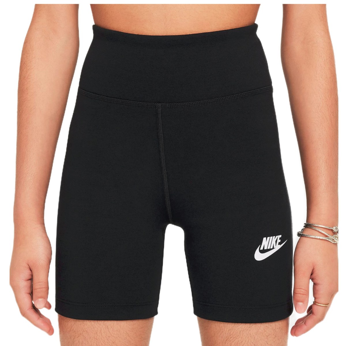 Nike Sportswear Classic High-Waisted Shorts Girls - Veľkosť: L · záber 1
