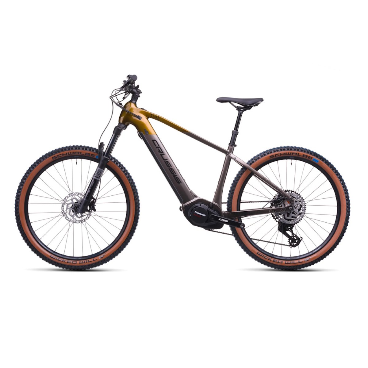 Crussis e-Atland 10.11 894Wh 27,5" - model 2026 19" (170-185 cm) · záber 2