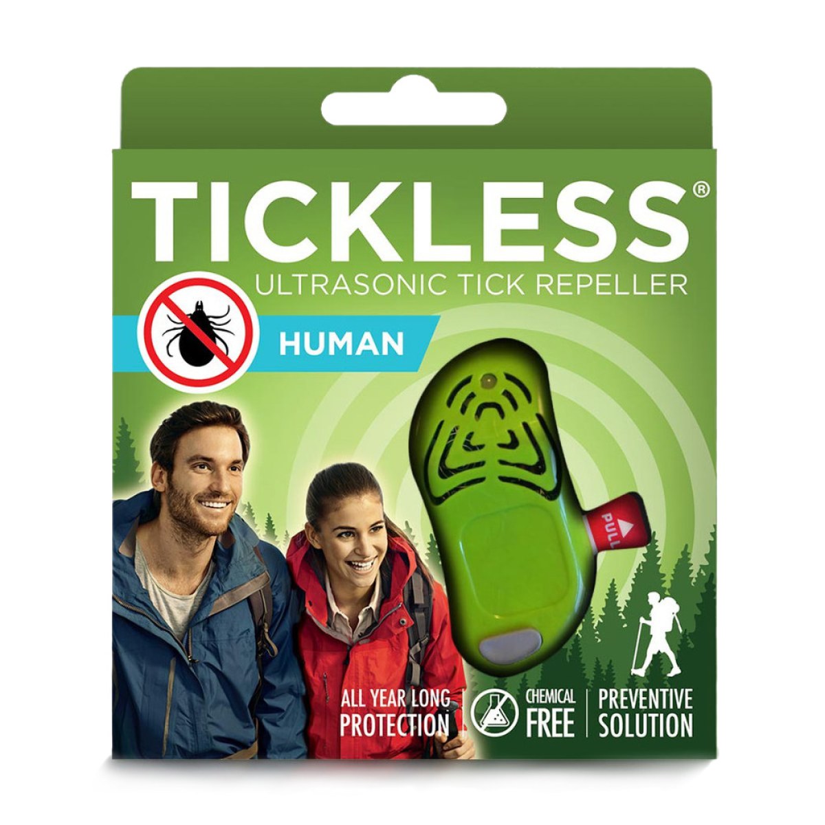 Tickless Human Green · záber 1