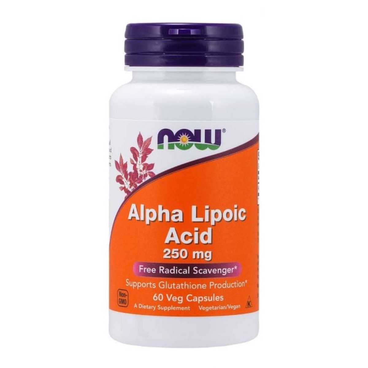 NOW Foods Kyselina alfa-lipoová 250 mg · záber 1