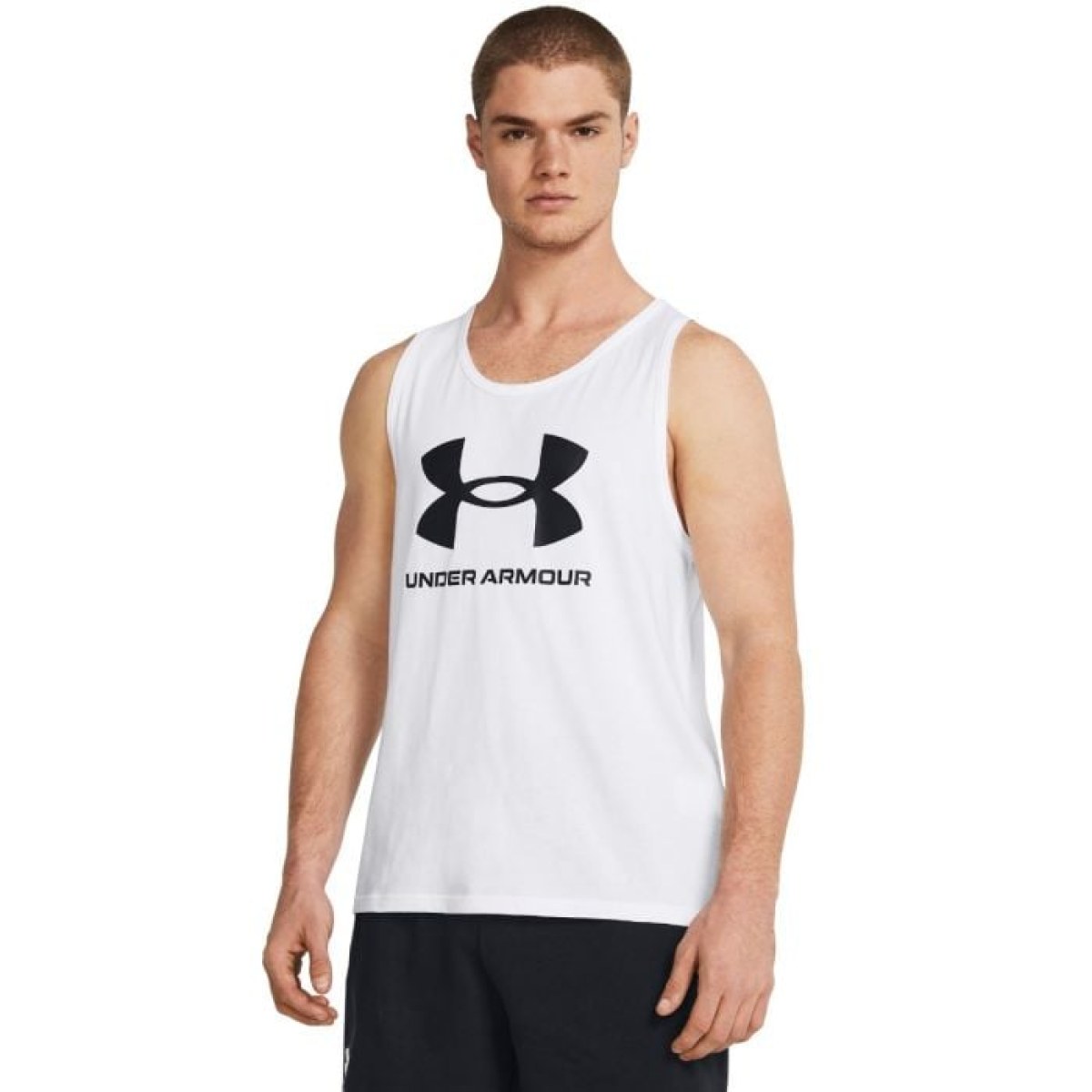 Under Armour Tielko SPORTSTYLE LOGO TANK White M · záber 1