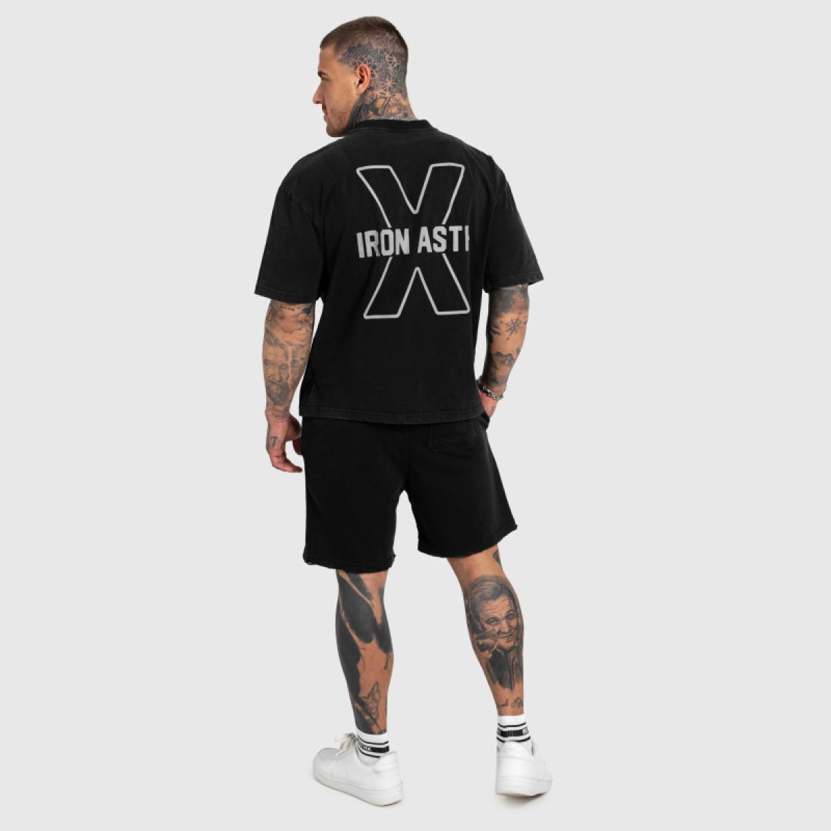 Pánska súprava Iron Aesthetics X Washed, čierna · záber 1