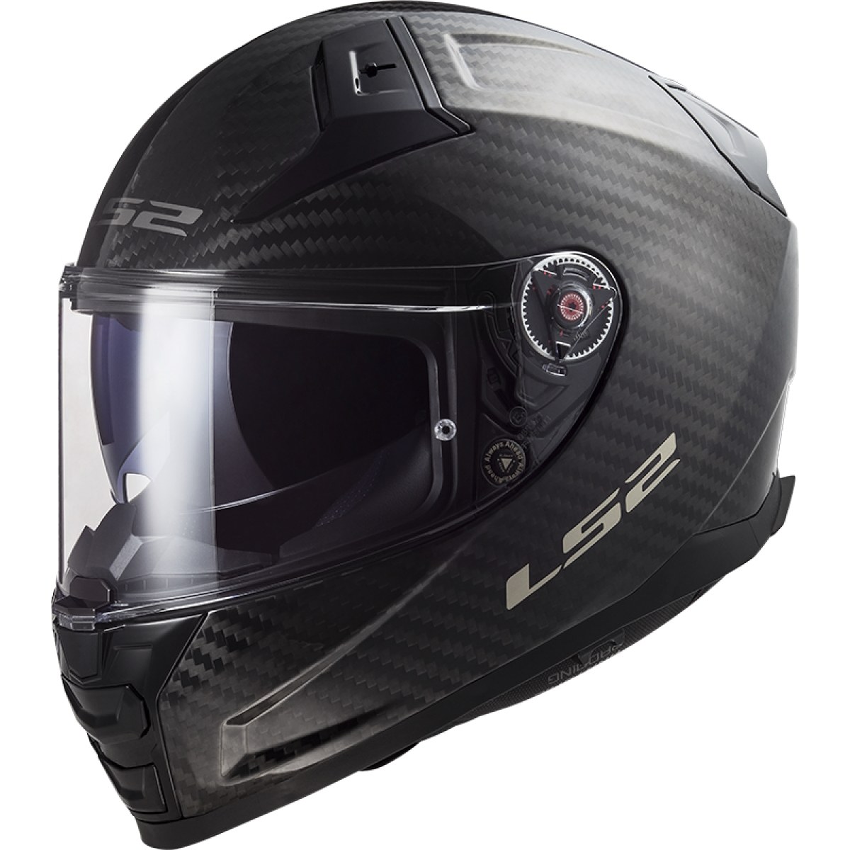 LS2 FF811 Vector II Gloss Carbon M (57-58) · záber 1