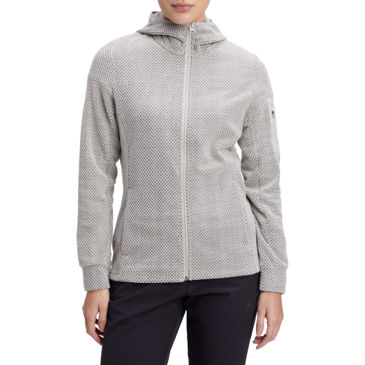 McKinley Hucture FZ Fleece Jacket W - Veľkosť: 38 · záber 2
