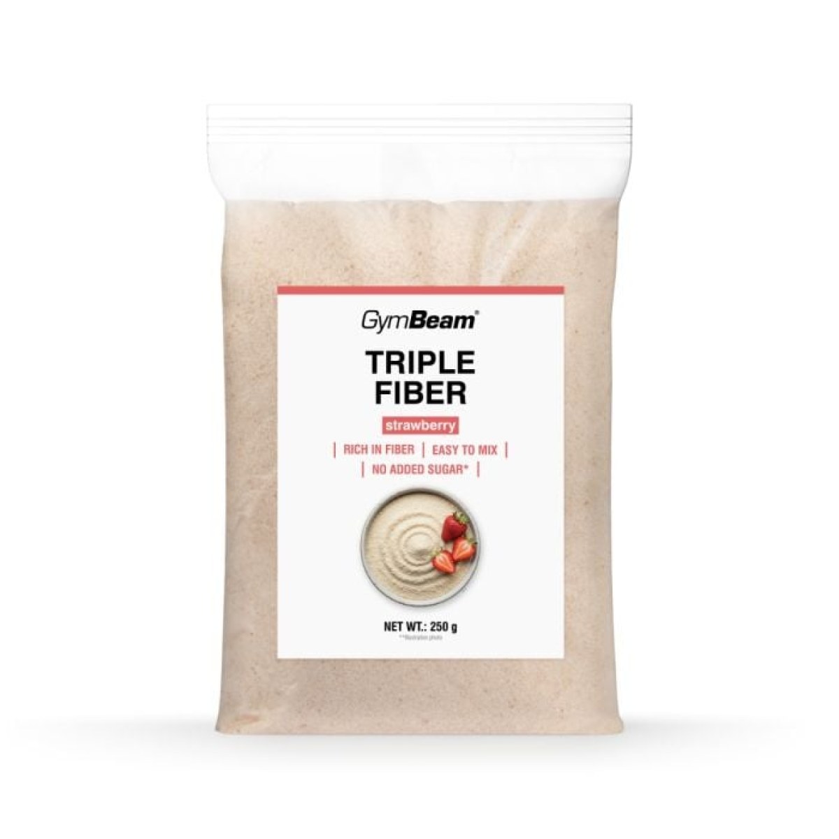 GymBeam Triple fiber jahoda · záber 1