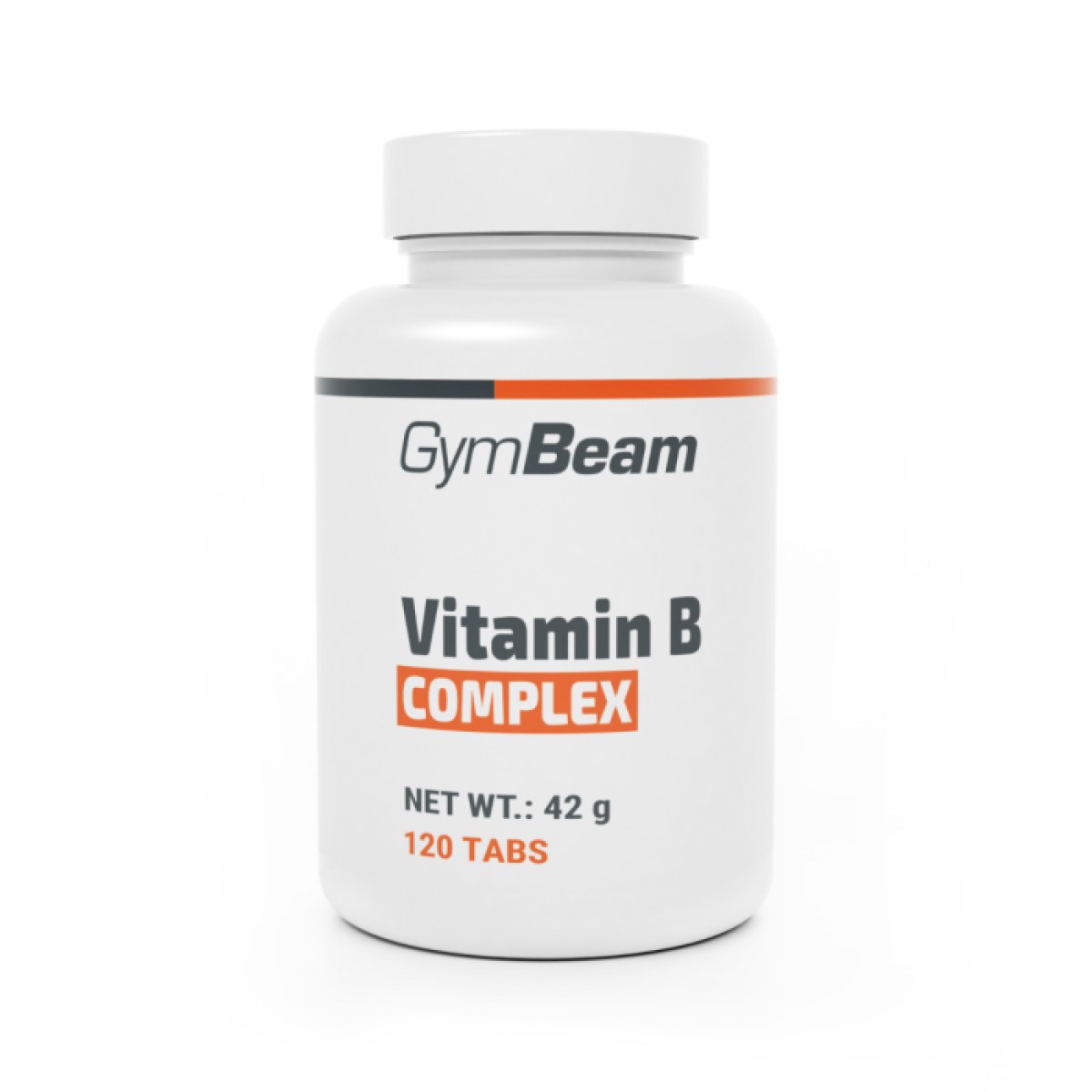 GymBeam Vitamín B Complex 120 tab. bez príchute · záber 1