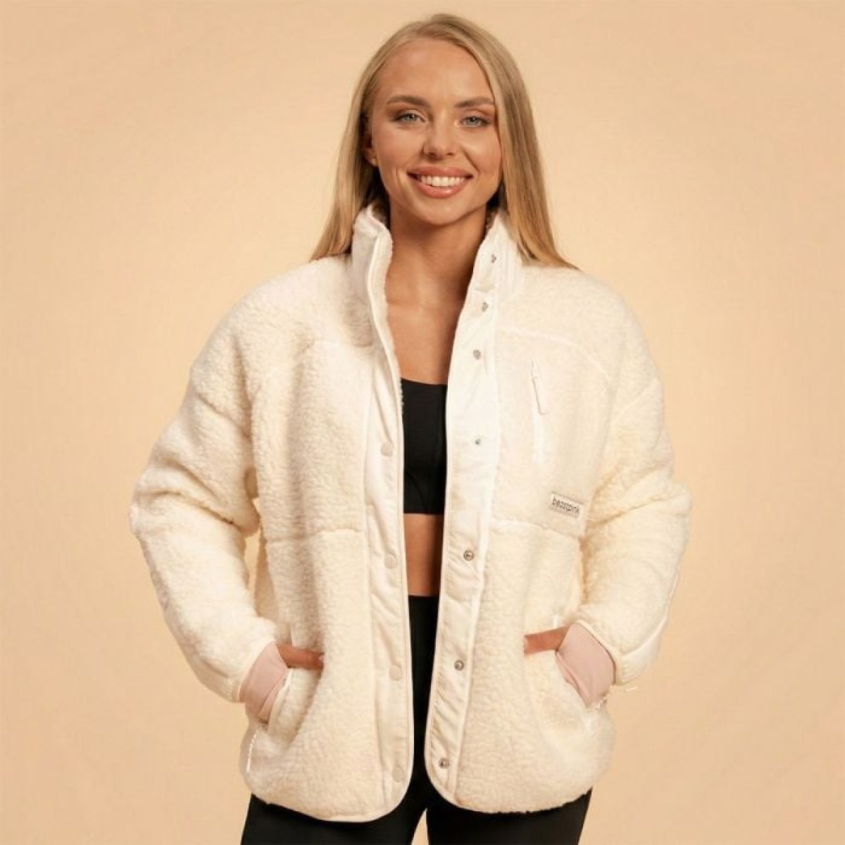 BeastBink Dámska bunda Bliss Ivory MM · záber 1