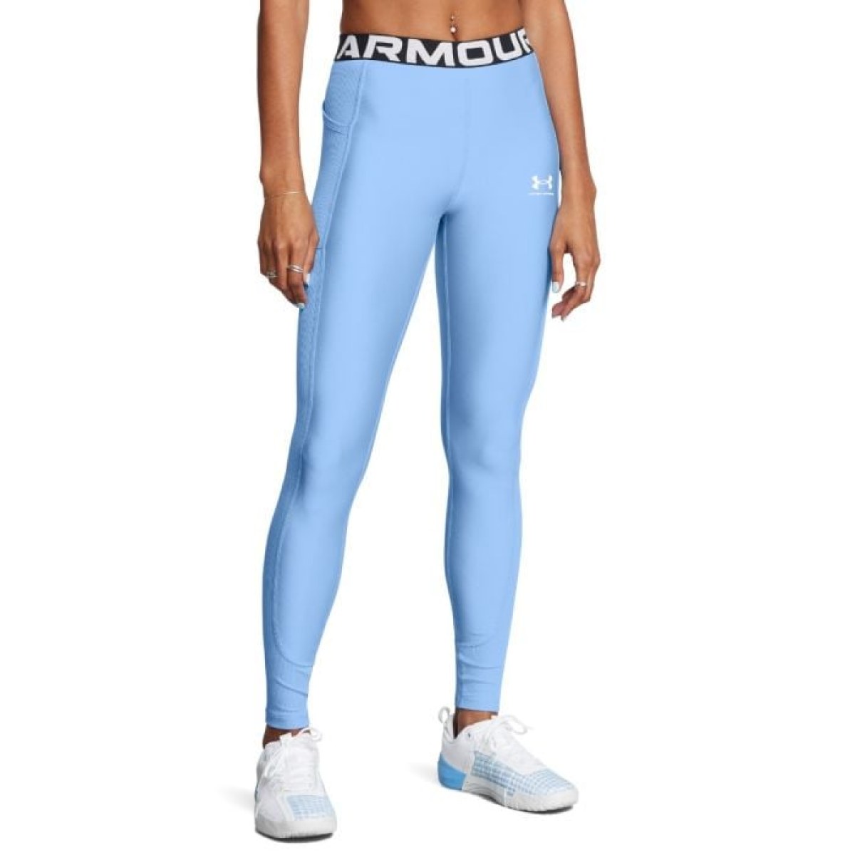 Under Armour Dámske legíny HeatGear Rib Legging Blue XLXL · záber 1