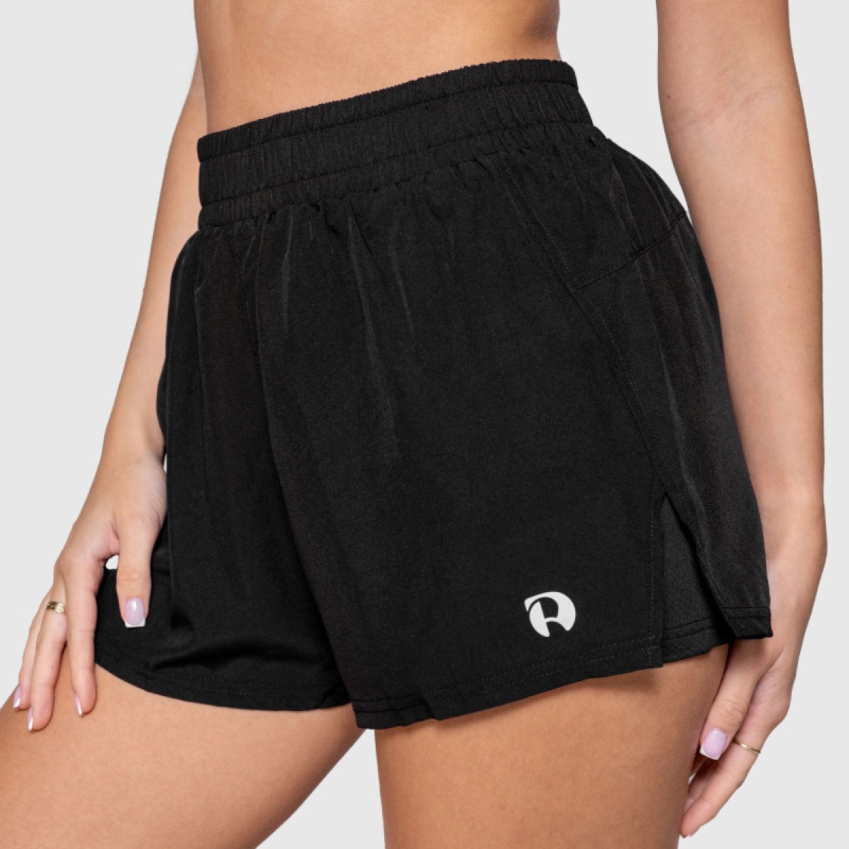 Dámske šortky Iron Aesthetics Athletic 2in1, čierne · záber 1