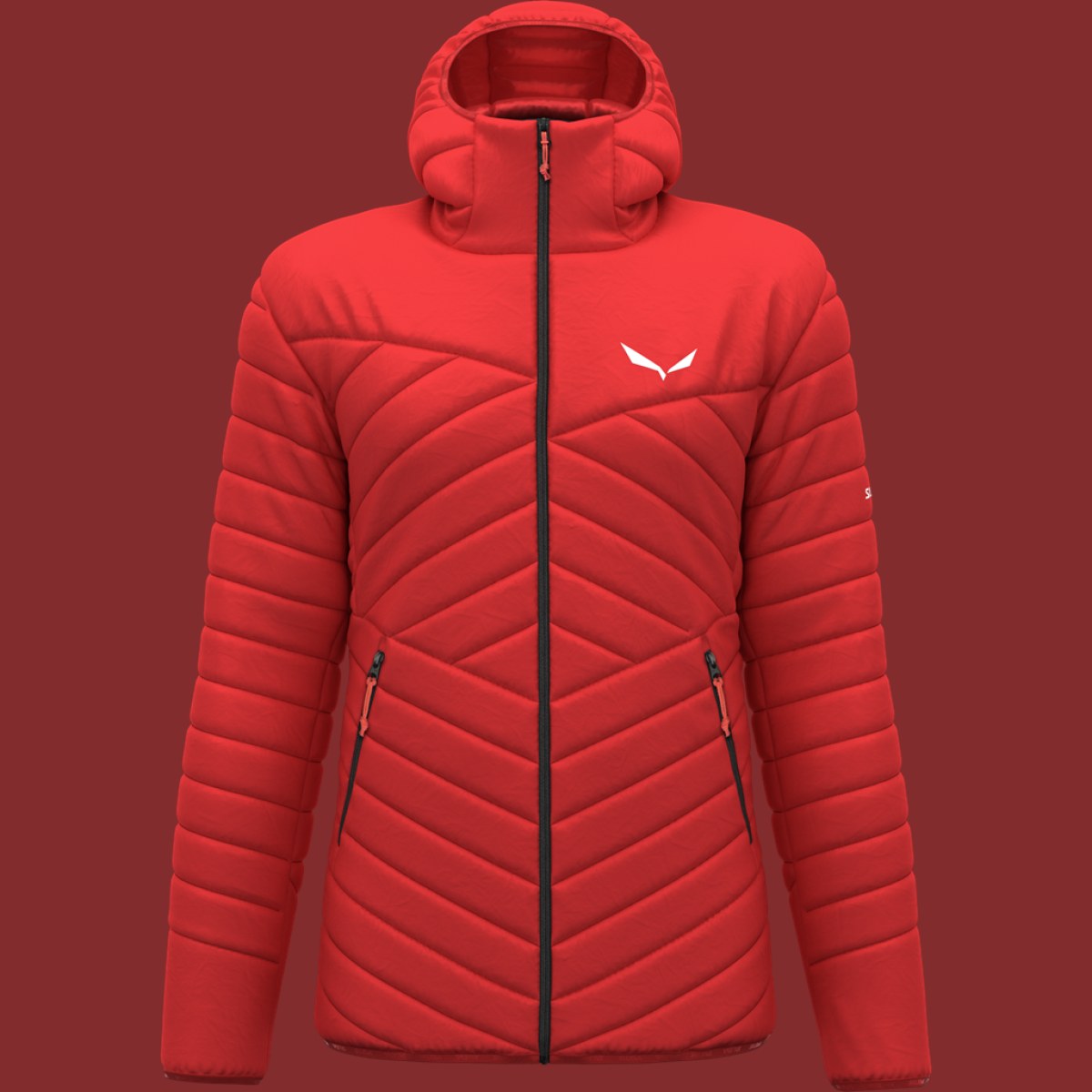 Salewa Brenta RDS Down Jacket - Veľkosť: M | Farba: Červená · záber 1