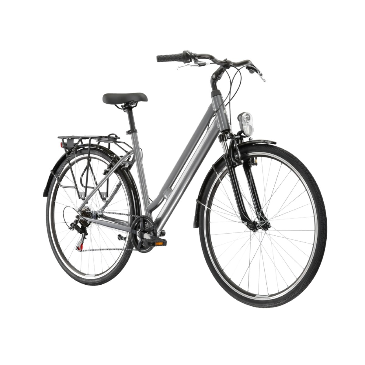 Kross Sentio 1.0 28" - model 2025 grafitová / šedá / lesk - M (20", 168-180 cm) · záber 1