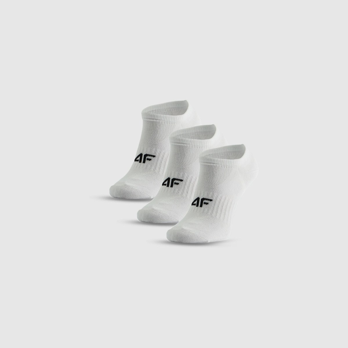 Ponožky krátke (3-pack) dievčenské - biele · záber 1