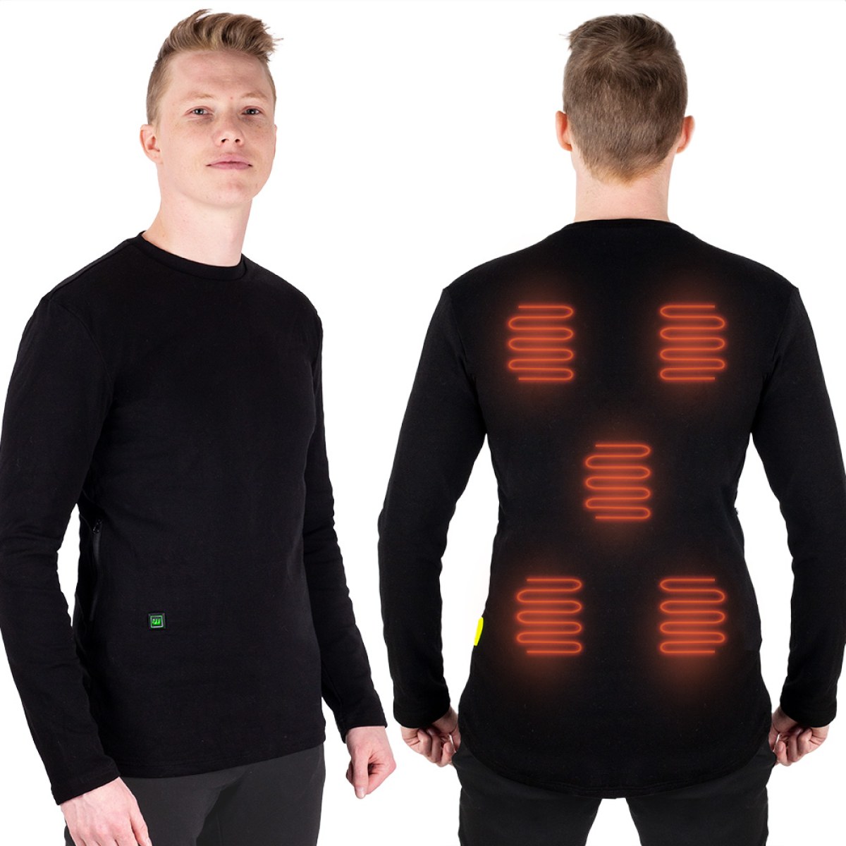Pánske vyhrievané tričko W-TEC Insulong - Veľkosť: 3XL · záber 1