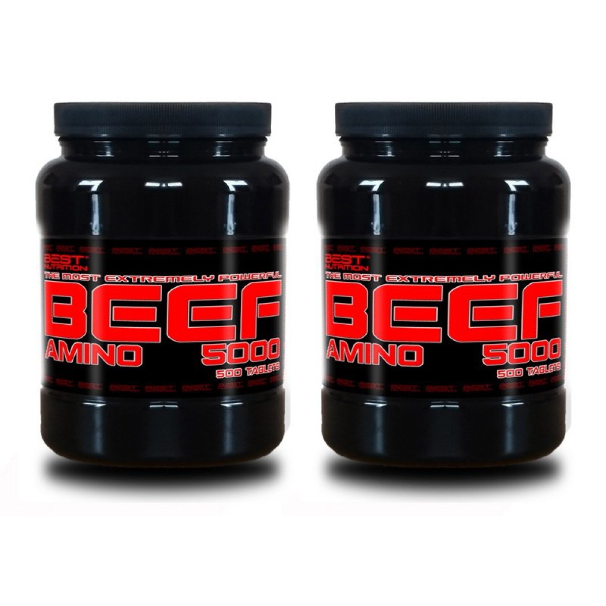 1+1 Zadarmo: Amino BEEF 5000 od Best Nutrition 250 tbl + 250 tbl · záber 1