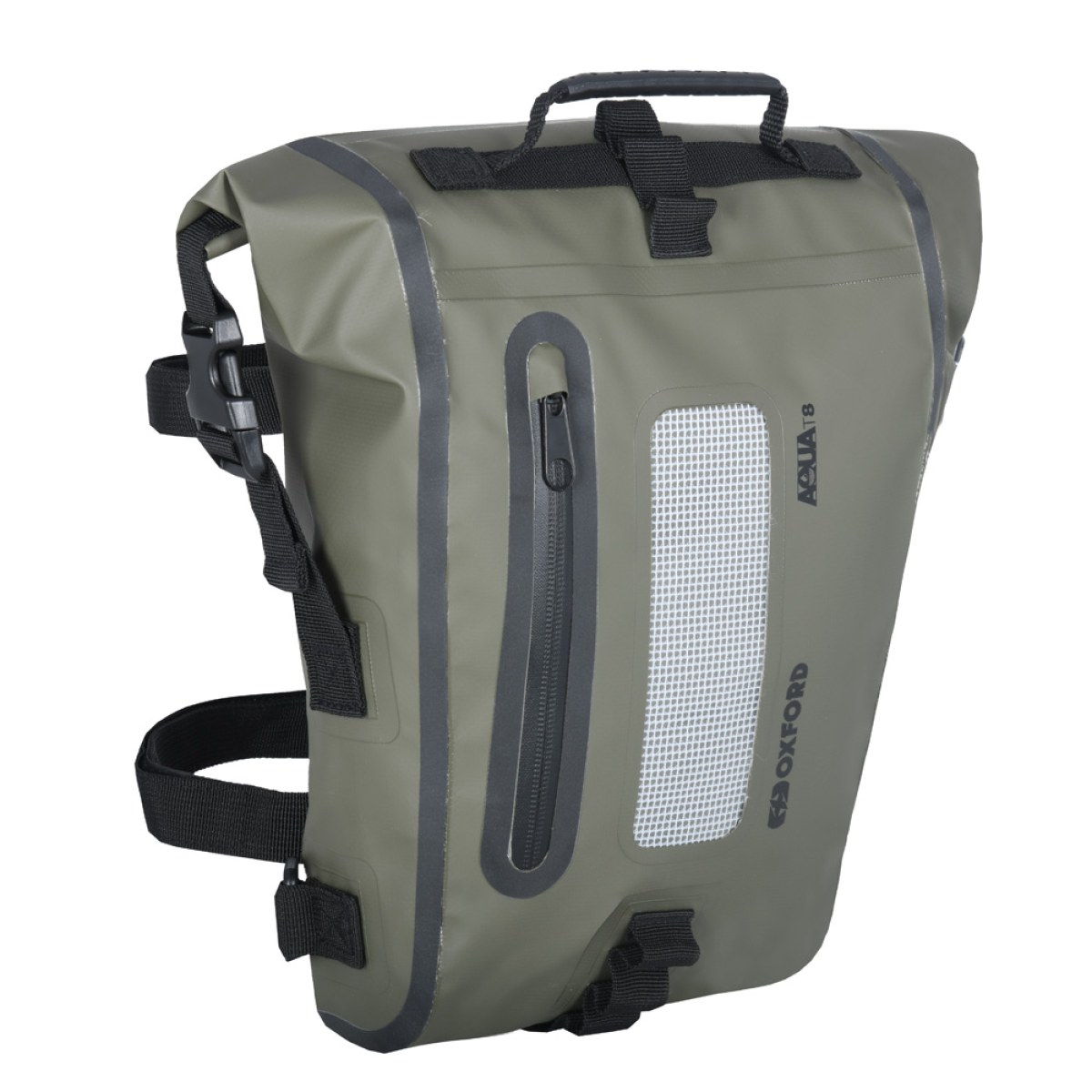 Oxford Aqua T8 Tail Bag khaki/čierna · záber 1