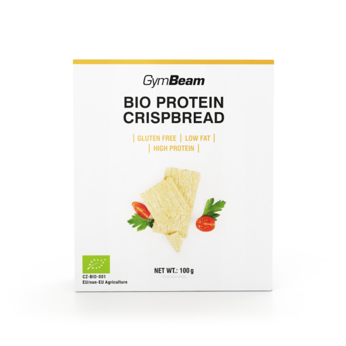 GymBeam BIO Proteínový Knäckebrot classic · záber 1