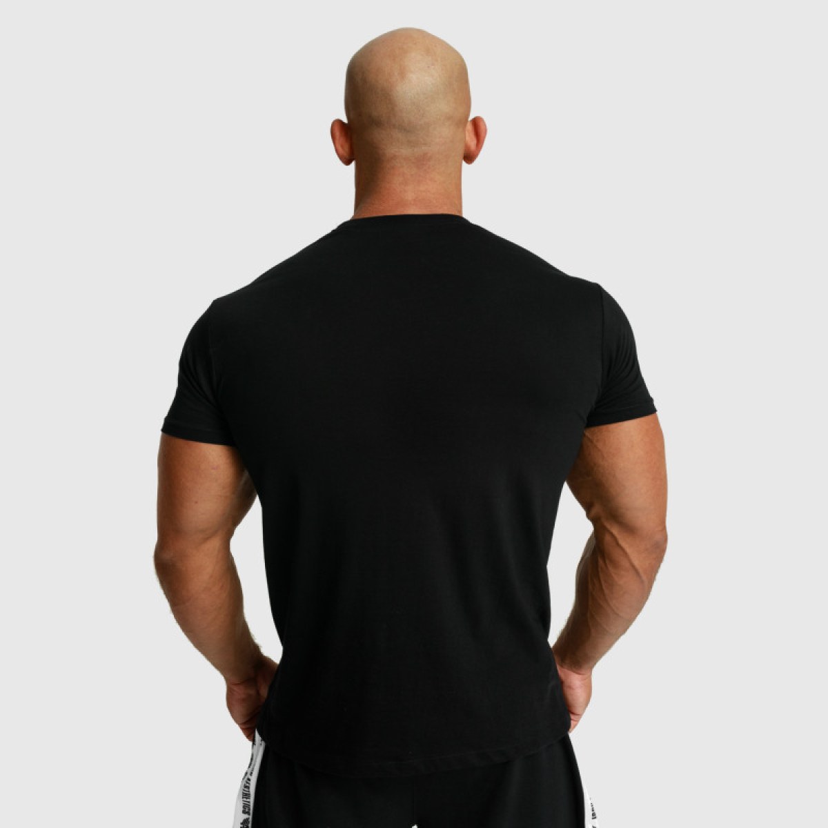 Pánske fitness tričko Iron Aesthetics Unbroken, čierne · záber 5