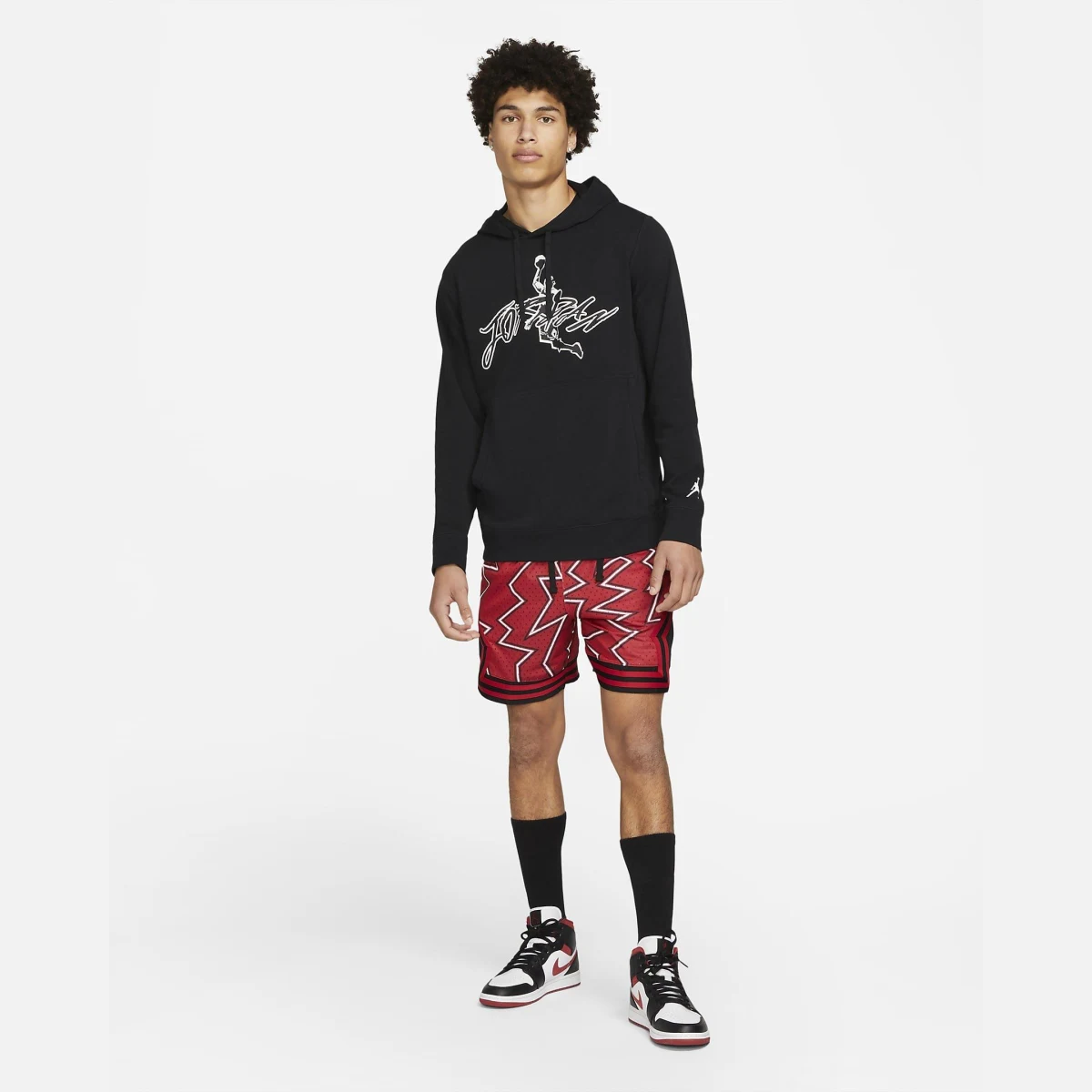 Nike Jordan Dri-FIT Air M French Terry Pullover Hoodie - Veľkosť: M · záber 4