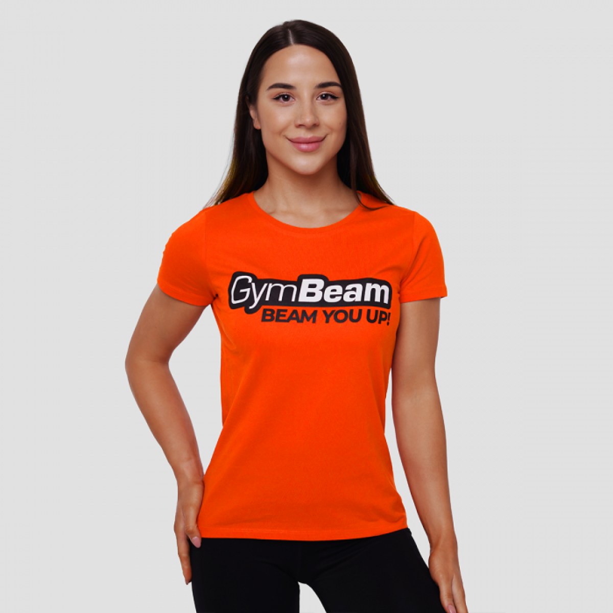 GymBeam Dámske Tričko Beam Orange XSXS · záber 1