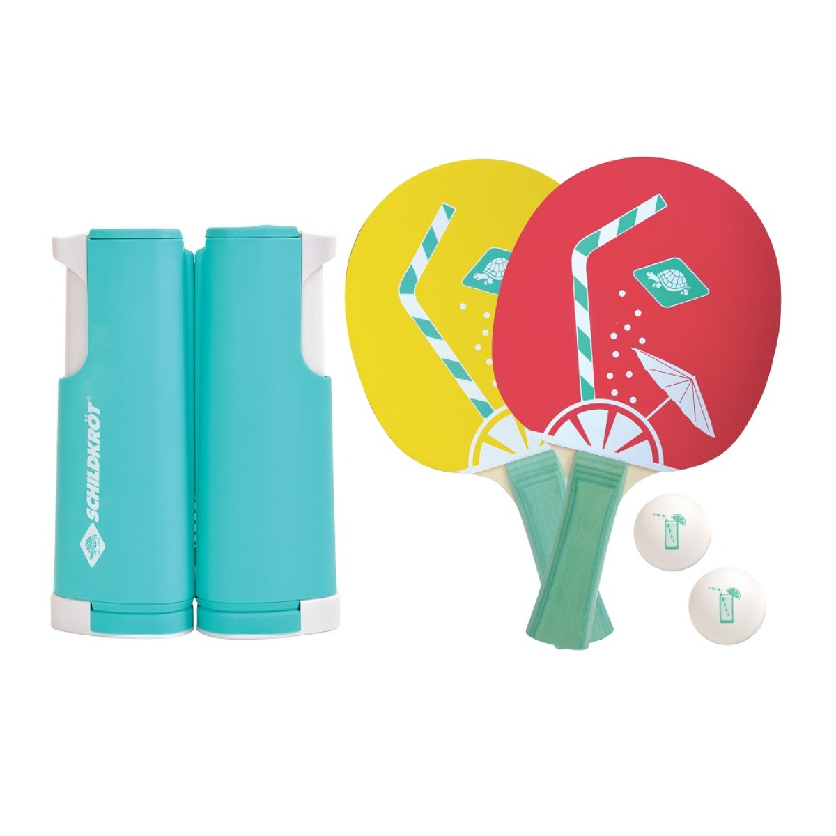 Set na stolný tenis SCHILDKROT Spin Tropical · záber 1