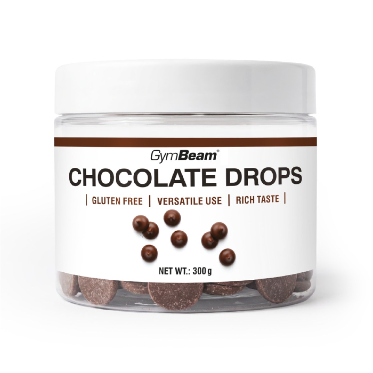 GymBeam Chocolate Drops · záber 1