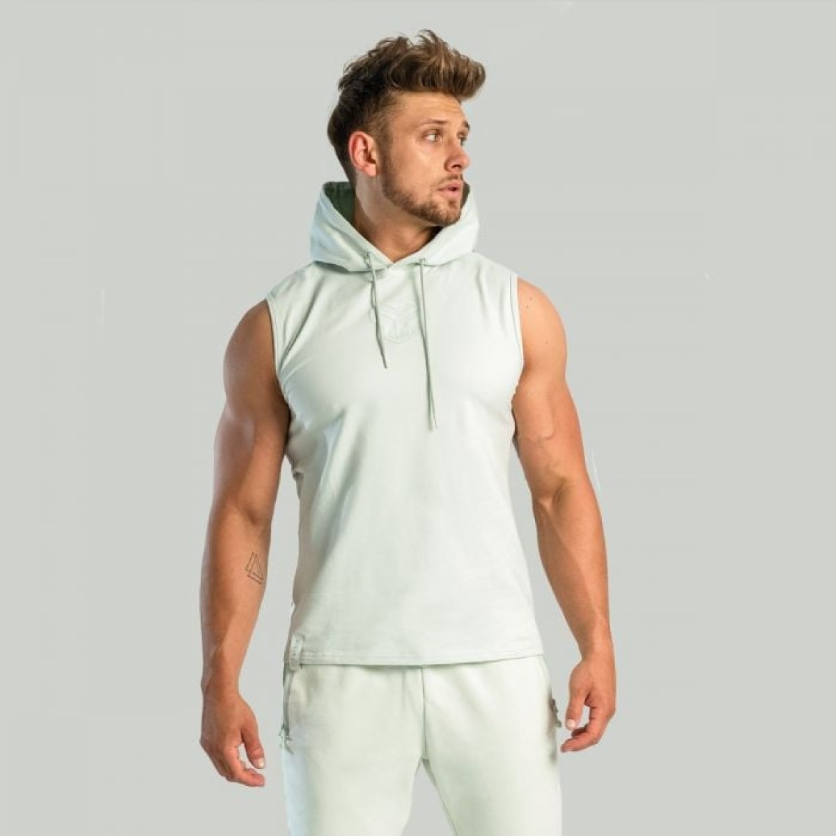 STRIX Tielko Essential Hoodie Tank Moon Grey MM · záber 1