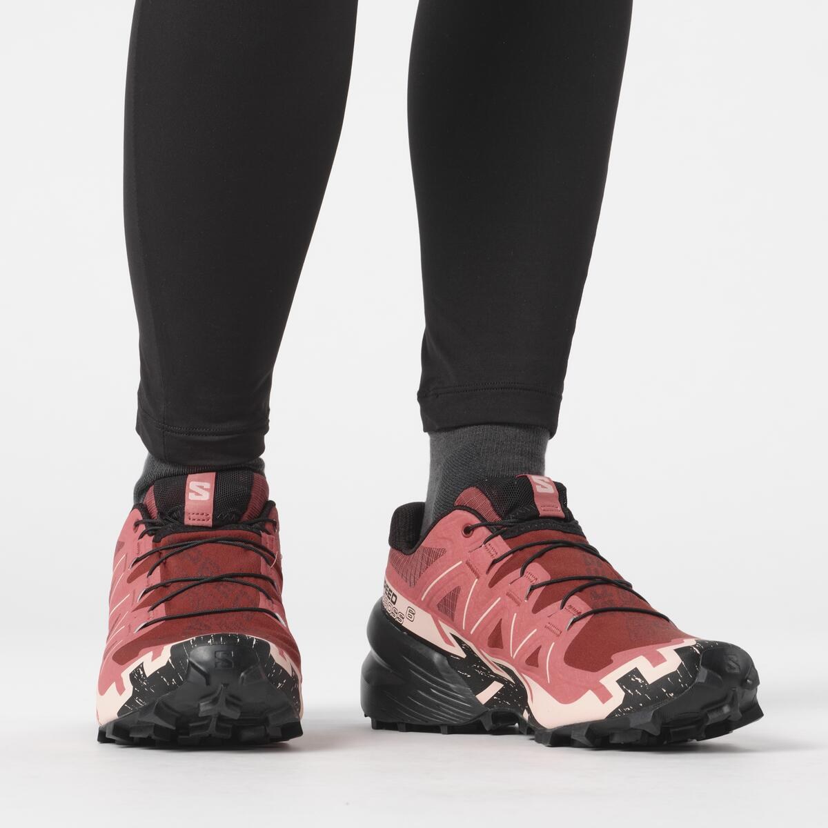 Salomon Speedcross 6 W - Veľkosť: 41 1/3 | Farba: Ružová · záber 2