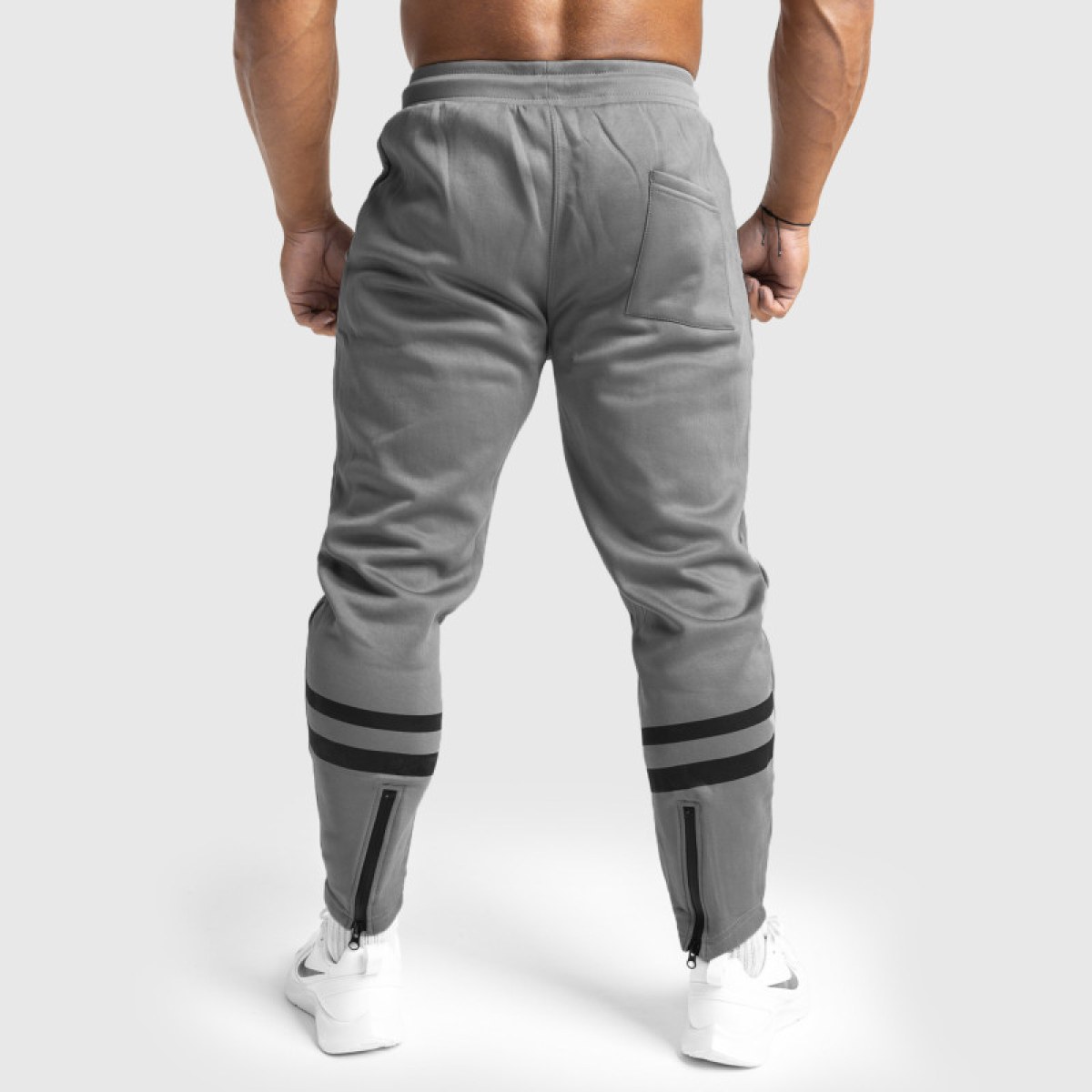 Jogger tepláky Iron Aesthetics Boxed, sivá · záber 2