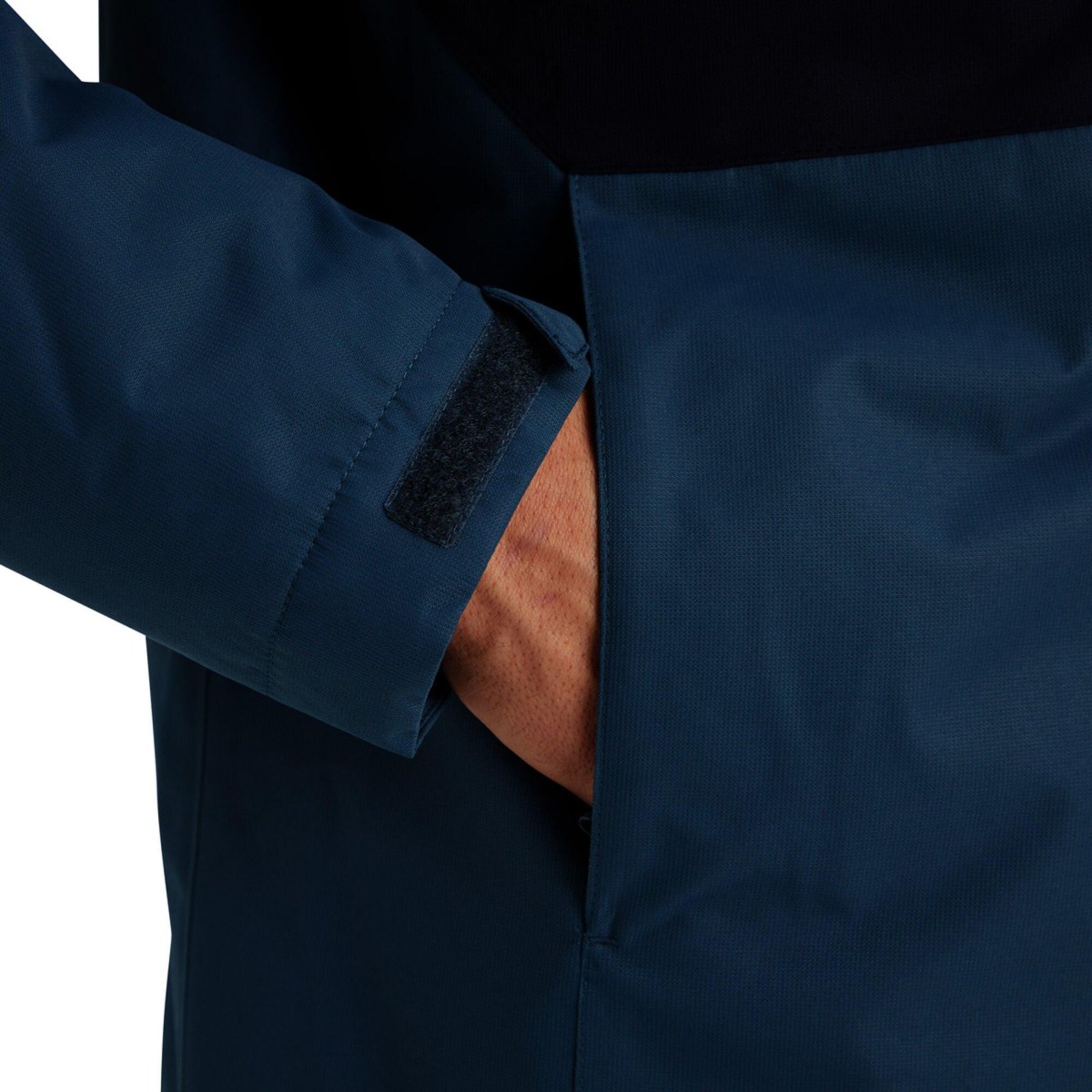 McKinley Tetil Hooded Jacket - Veľkosť: XXL | Farba: Čierna, Modrá · záber 3