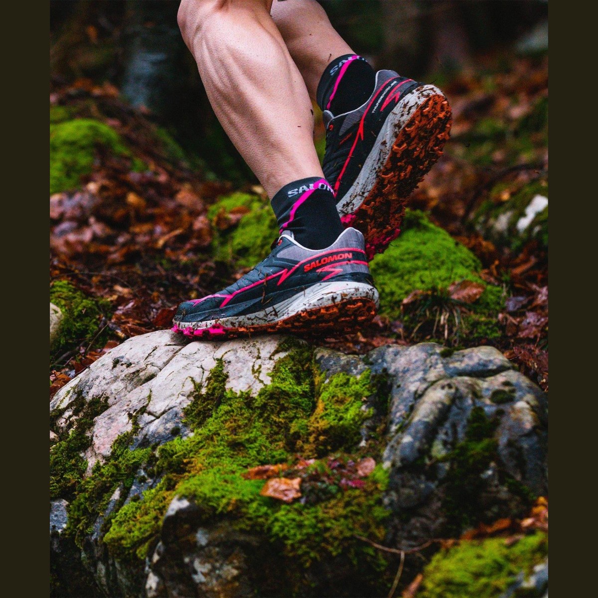 Salomon Thundercross W - Veľkosť: 40 | Farba: Ružová, Sivá · záber 4