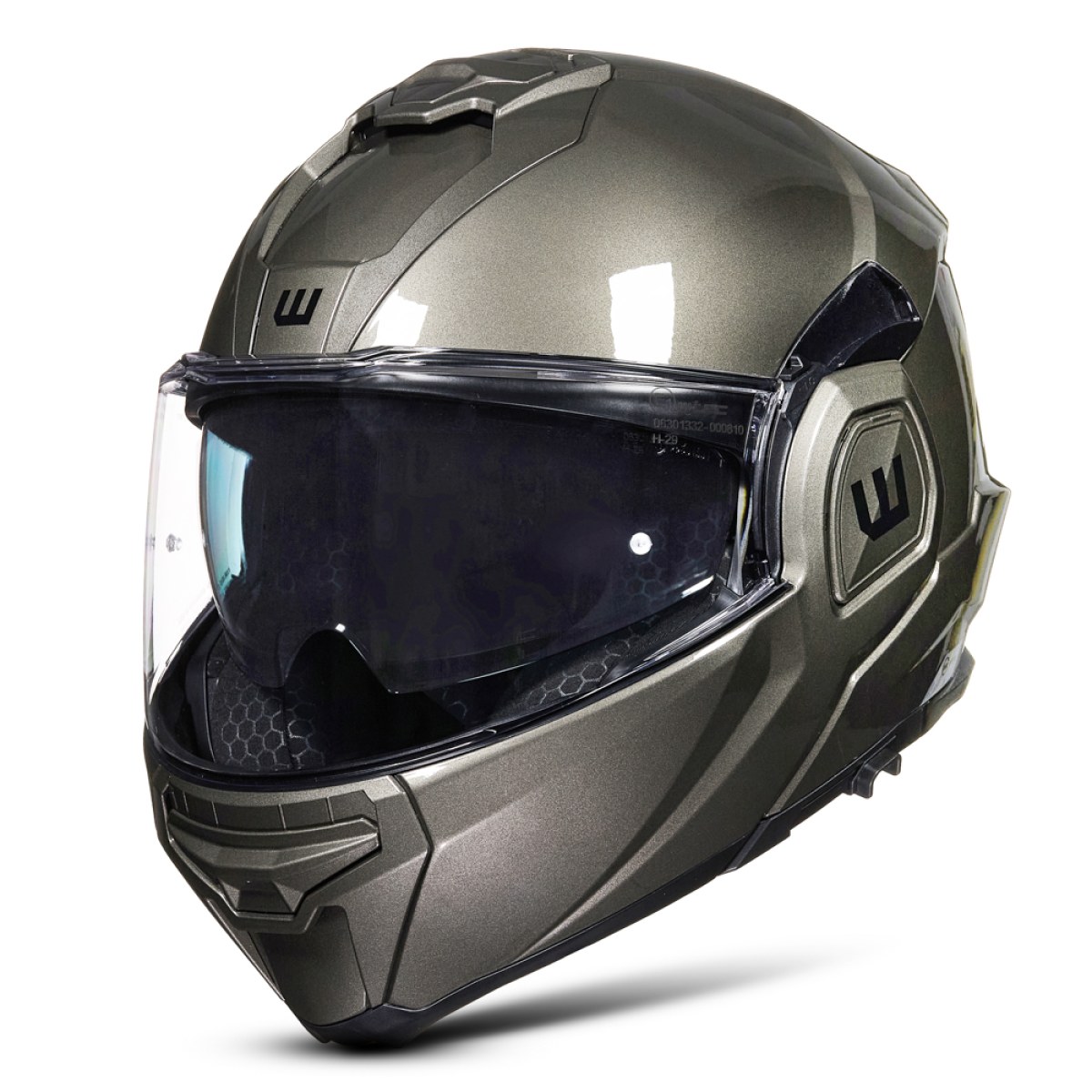 W-TEC Zoroz Matt Black-Fluo Yellow - XL (61-62) · záber 2