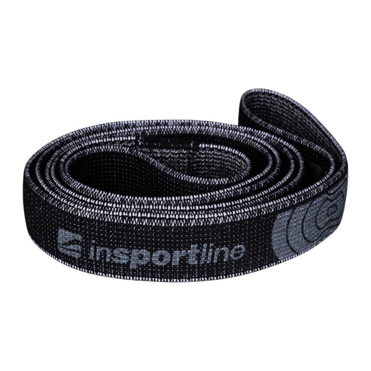 Posilňovacia guma inSPORTline Rand XXX Strong 208x3,3 cm / 17 kg - Farba: Čierna · záber 3