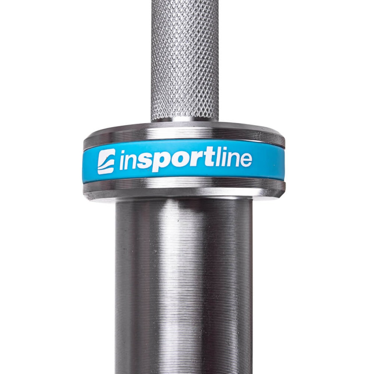 Vzpieračská tyč s ložiskami inSPORTline OLYMPIC OB-86 WH6 201cm/50mm • 15kg • do 450kg • bez objímok · záber 2