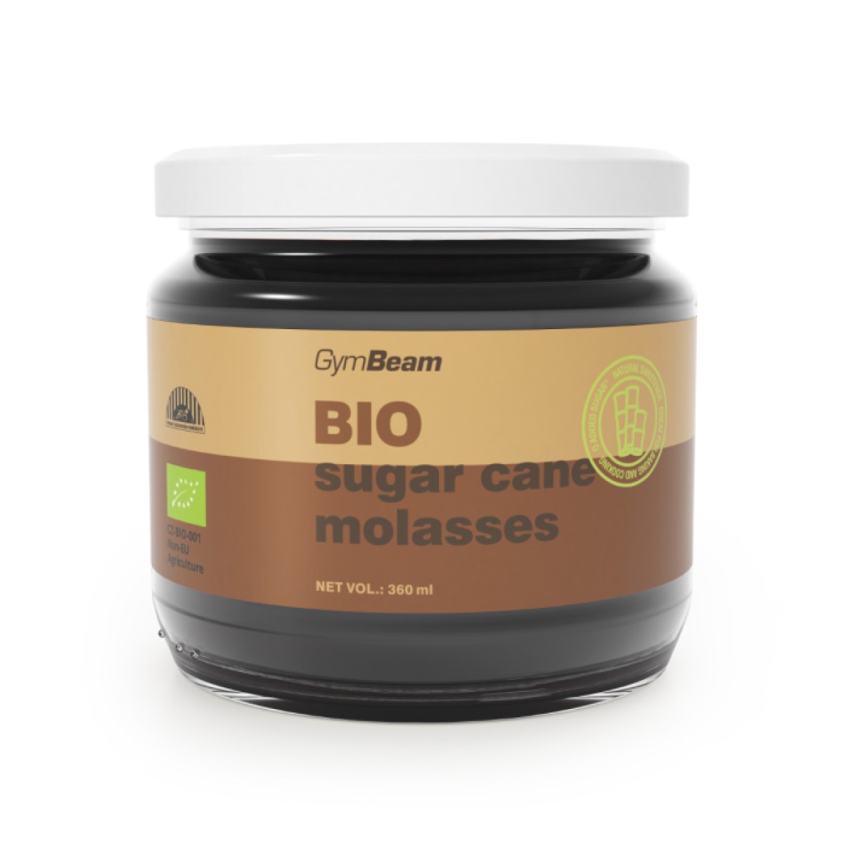 GymBeam BIO Melasa z cukrovej trstiny · záber 1