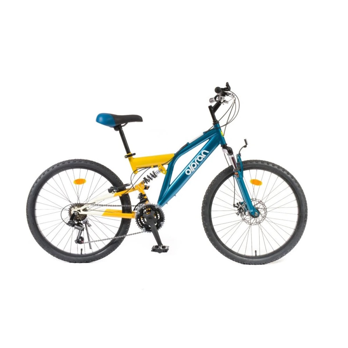 Olpran Culex ALU 24" - model 2026 petrolejová/piesková - 15" (150-165 cm) · záber 1