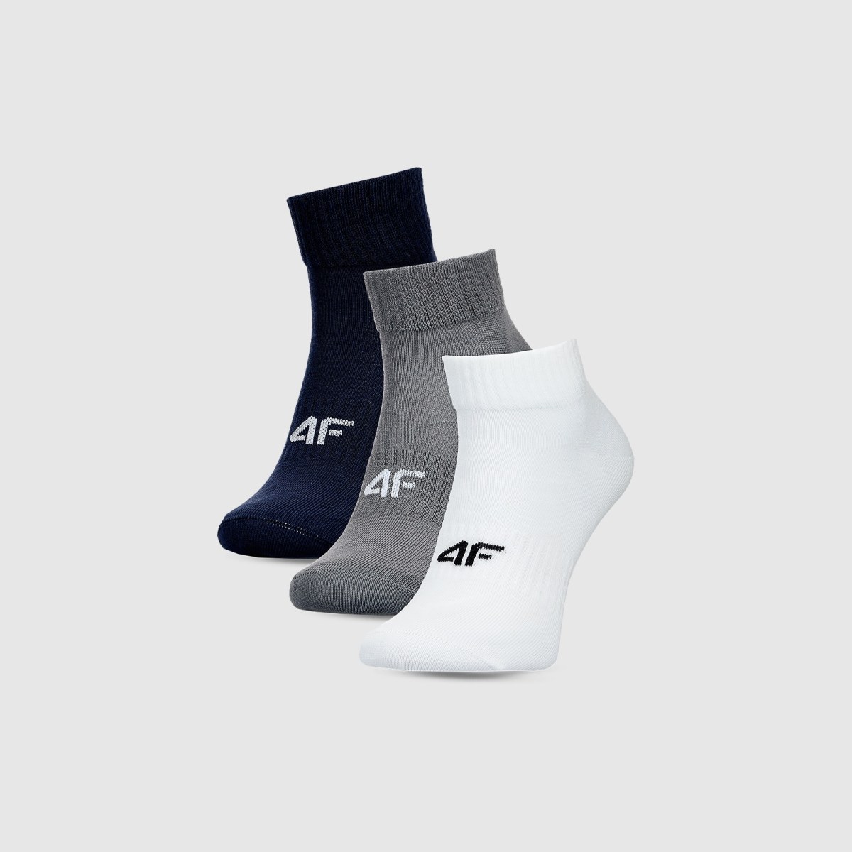 Pánske casual ponožky pred členok (3-pack) - viacfarebné · záber 1