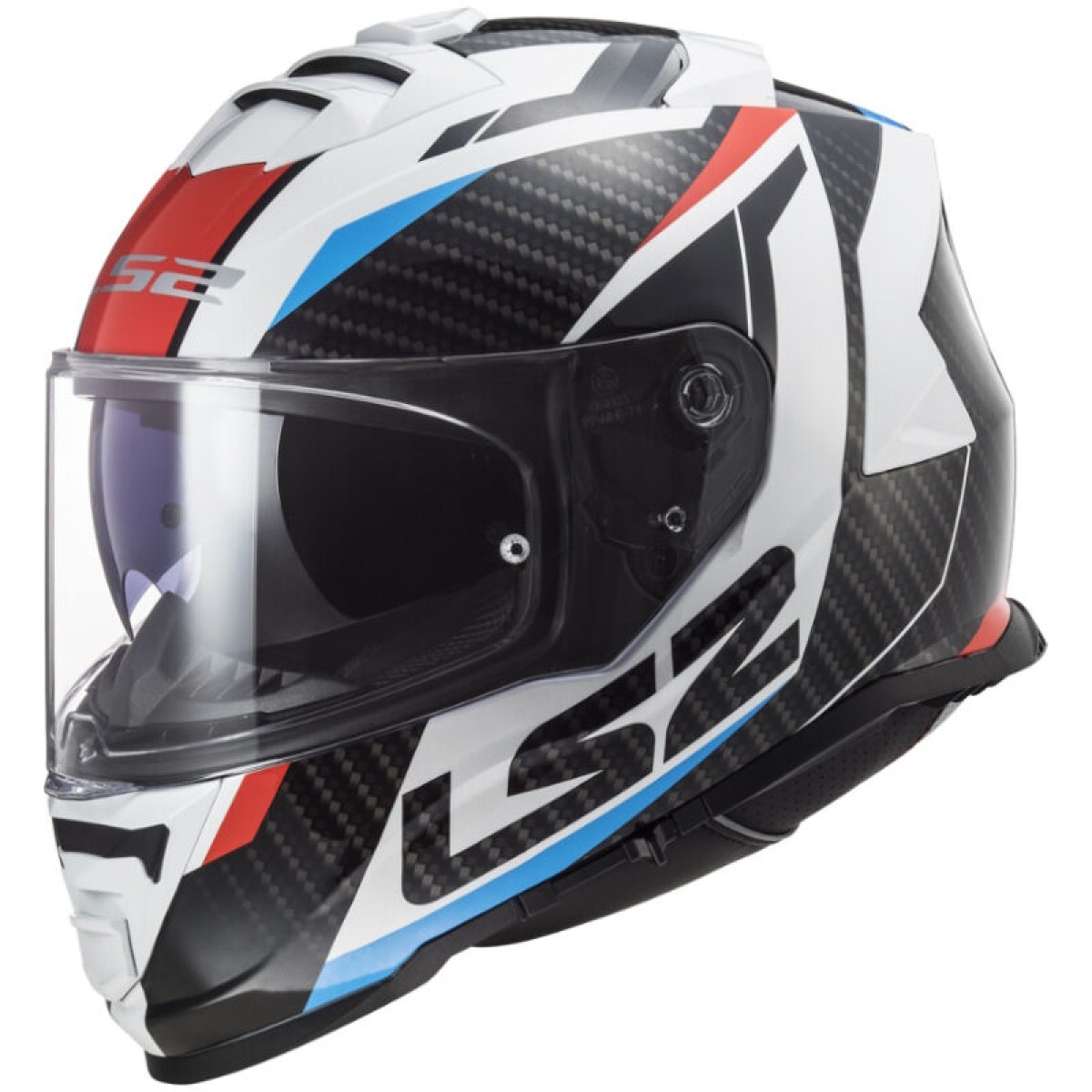 LS2 FF800 Storm II Racer Red Blue M (57-58) · záber 1