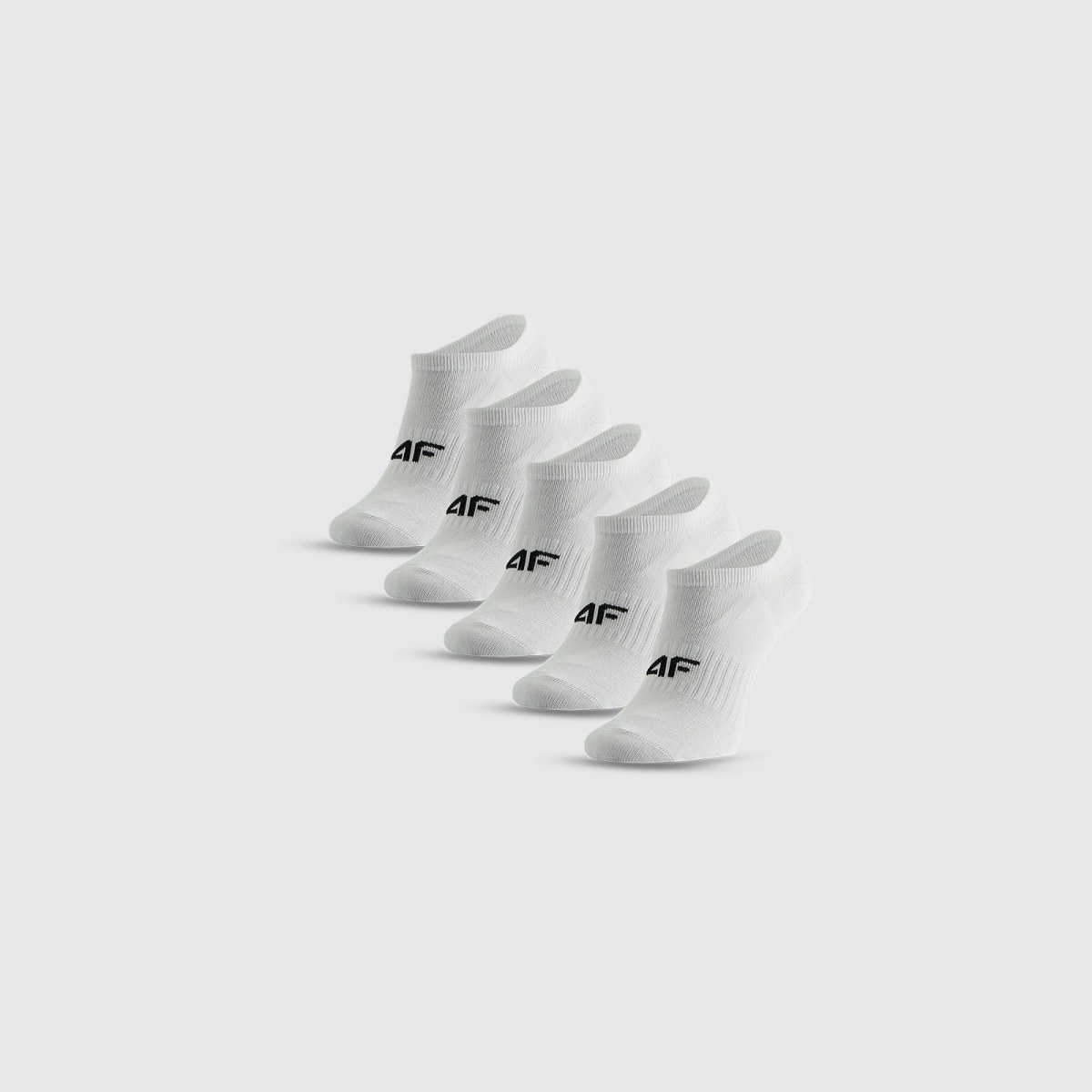 Ponožky krátke (5-pack) dievčenské - biele · záber 1