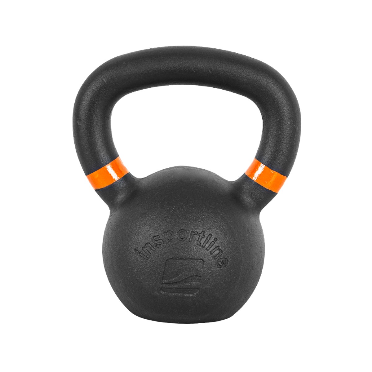 Liatinová činka inSPORTline Ketlebel Powder 10kg · záber 2