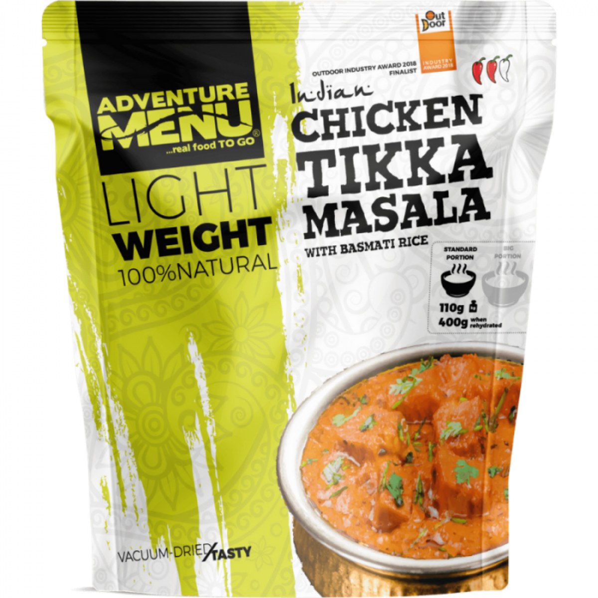 Adventure Menu Kurča Tikka Masala s ryžou basmati · záber 1
