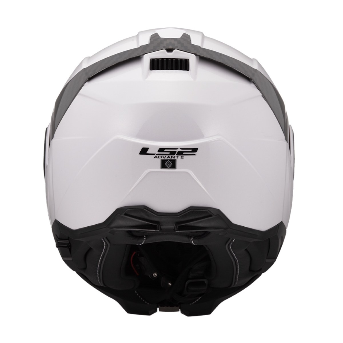LS2 FF910 Advant II Solid White XL (61-62) · záber 4