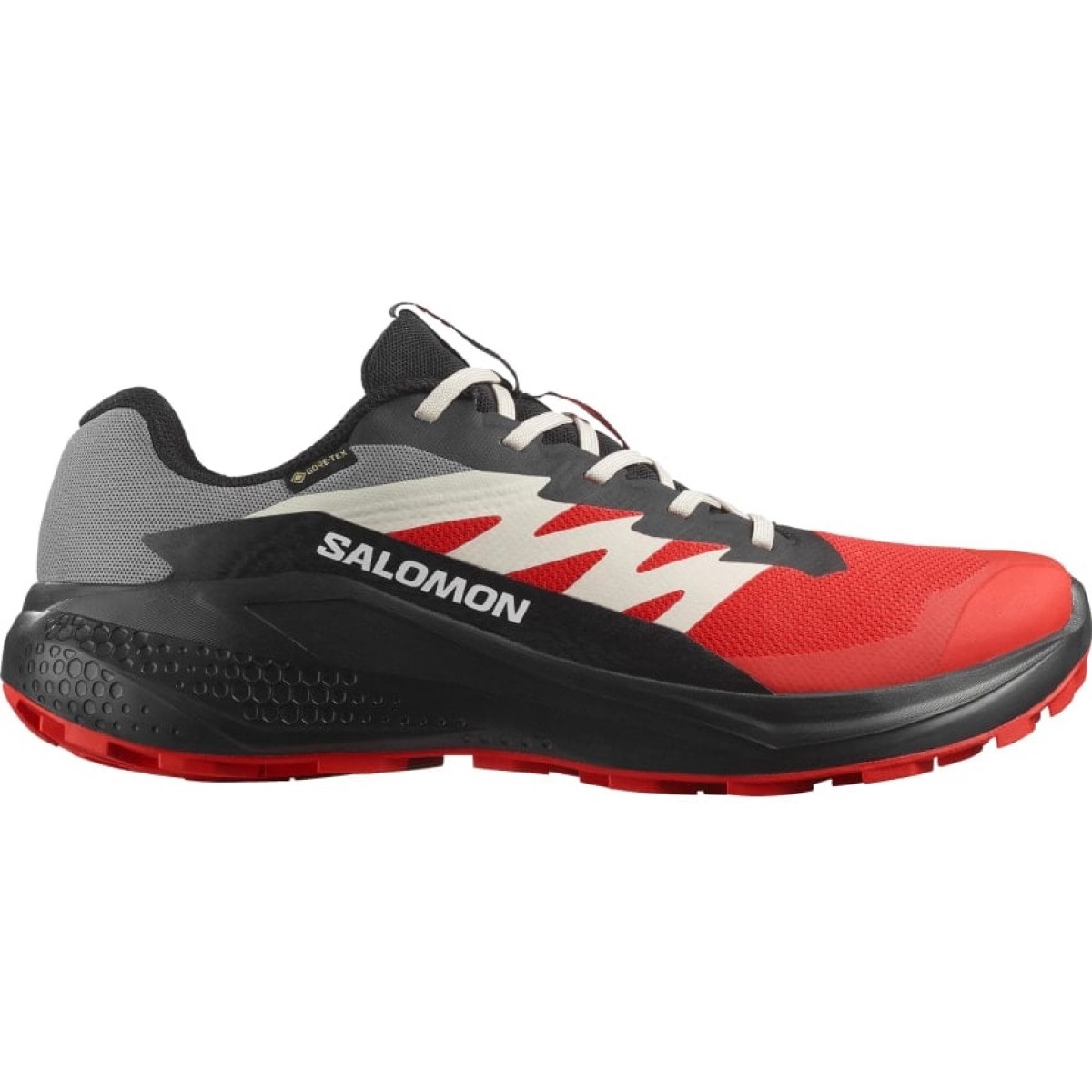 Salomon Alphaglide GTX M - Veľkosť: 46 | Farba: Čierna, Červená · záber 1