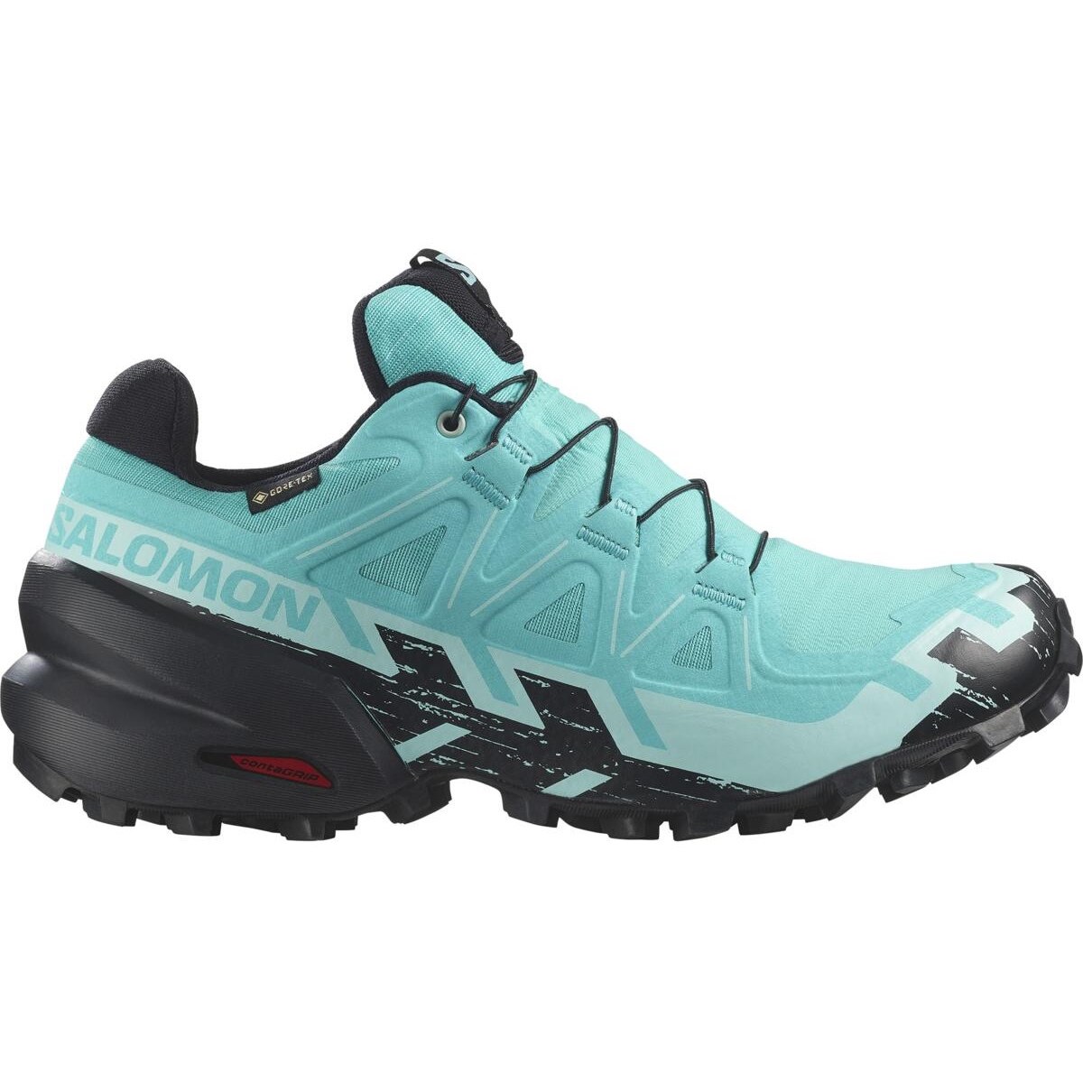 Salomon Speedcross 6 GTX W - Veľkosť: 40 | Farba: Tyrkysová · záber 1